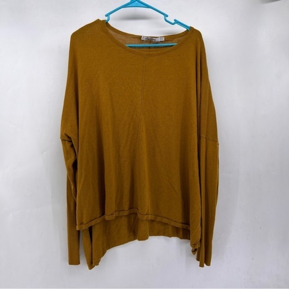 5/$25 Arpeggio Womens 3X copper colored long sleeve top - Picture 1 of 2